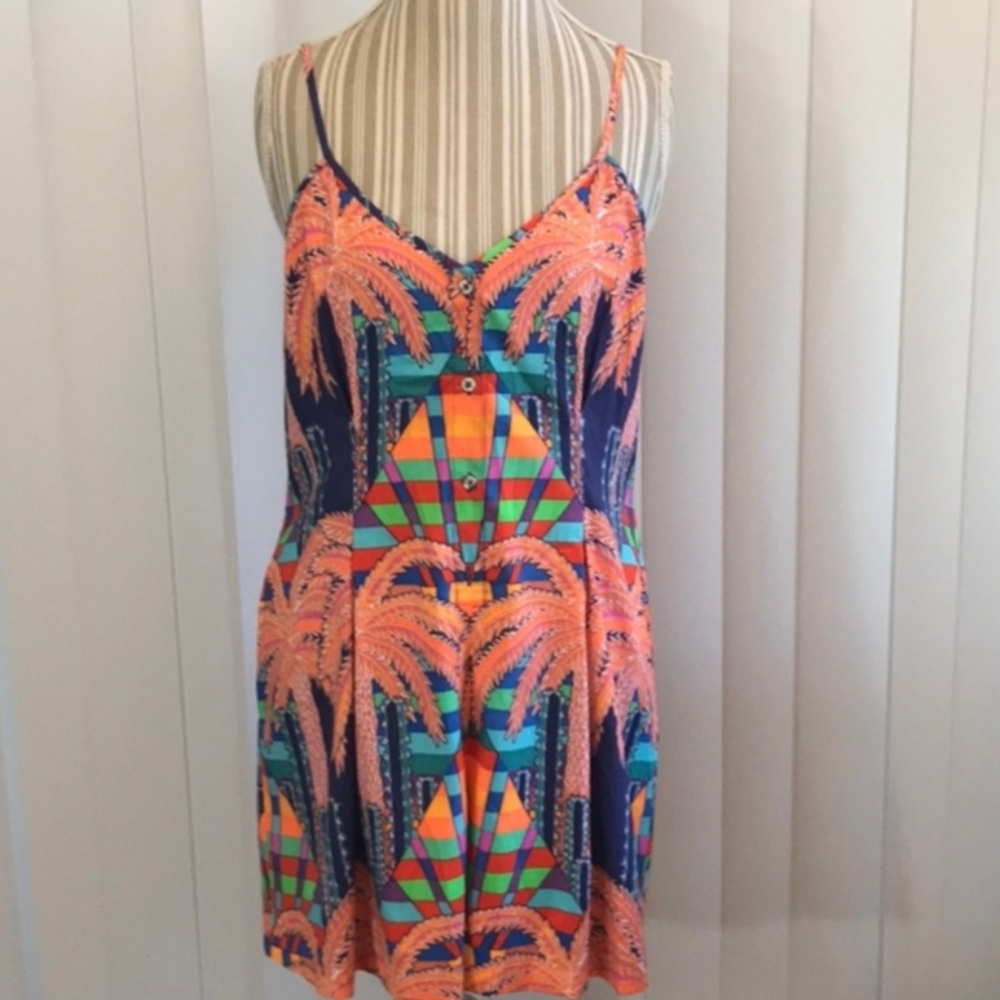 Mara Hoffman Multicolor Tropical Dress